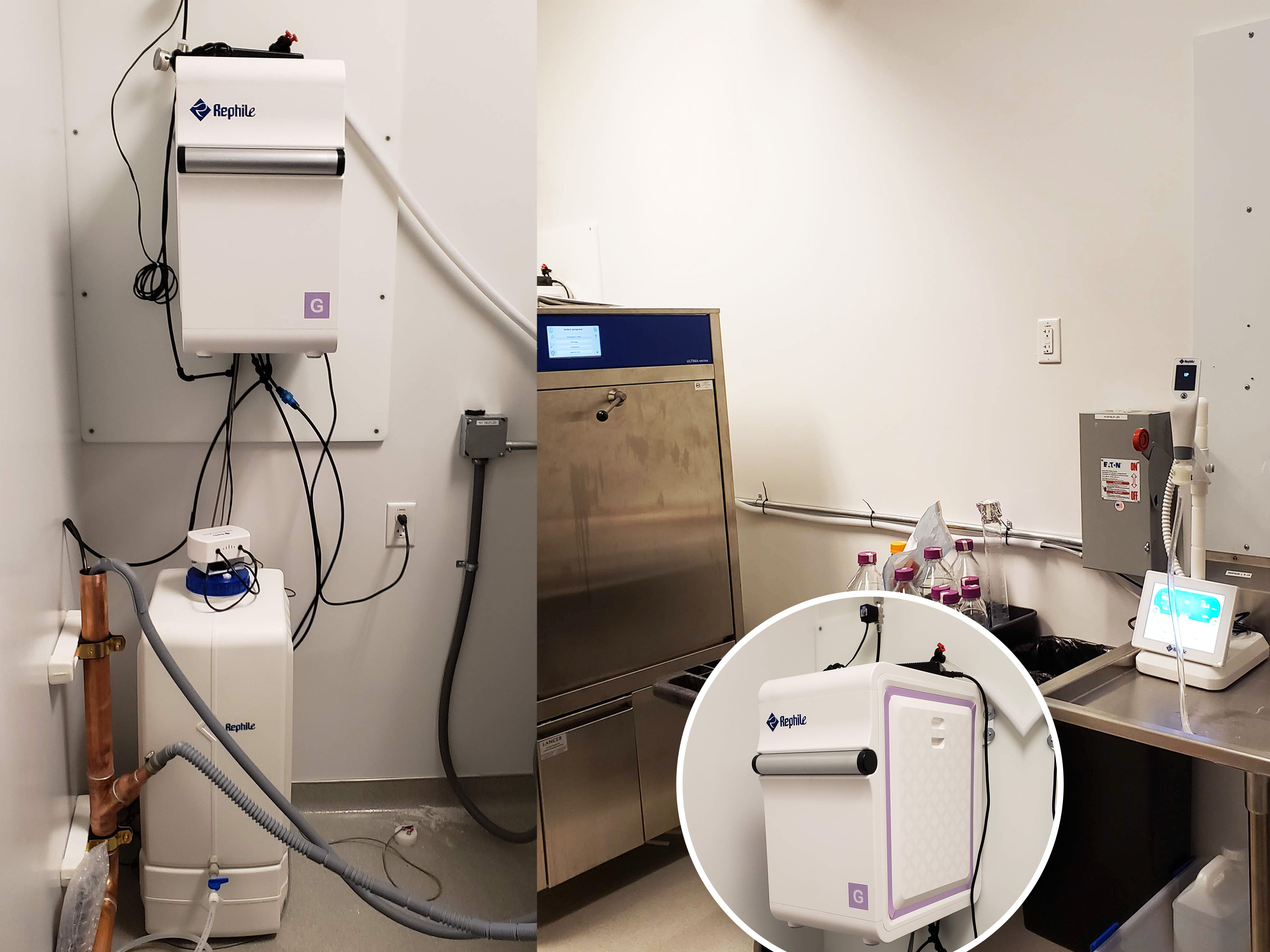 Genie G Ultrapure & EDI Lab Water Systems: Wall-mounted
