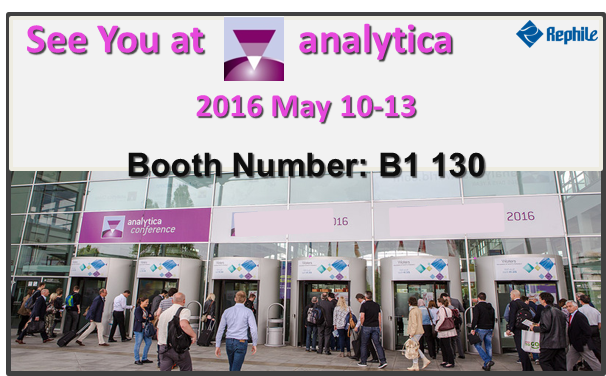 Go analytica 2016! Meet RephiLe there !