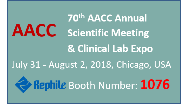 Meet RephiLe at AACC 2018, Booth 1076