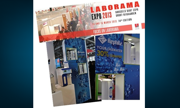 RephiLe products showcased at 2013 LABORAMA show in Belgium