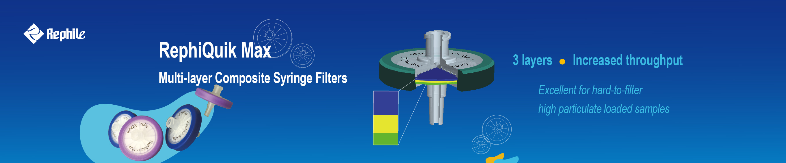 Multi-layer Composite Syringe Filters